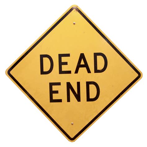Dead End Sign Air Designs