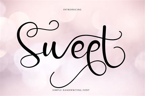 Sweet Font By Robbots Stores · Creative Fabrica