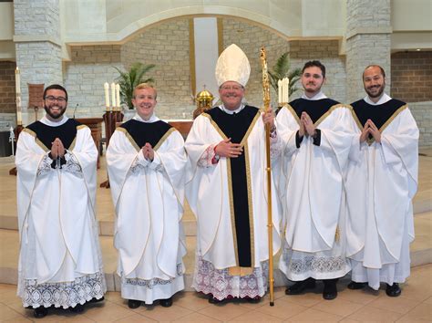 Three Ordained Priests Catholic Diocese Of Wichita