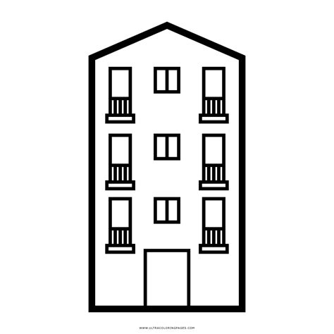 Dibujo De Edificio Para Colorear Ultra Coloring Pages