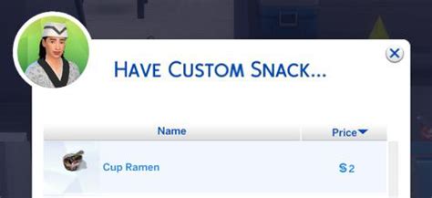 Mod The Sims Cup Ramen By Ohmysims Sims 4 Downloads