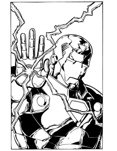 Marvel Comics Coloring Pages Clip Art Library