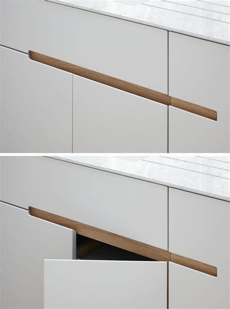 Shop the latest 96mm silver kitchen cabinet door handle deals on aliexpress. No Hardware For The Kitchen Cabinets In This London Home // This kitchen has white melamine ...