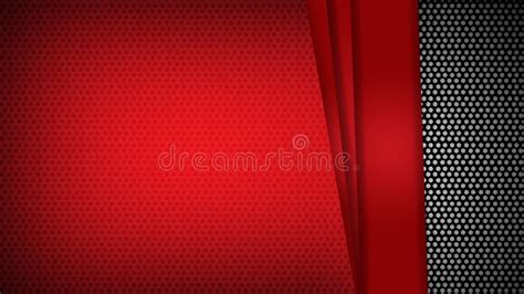 Abstract Template Red Geometric Triangles Contrast Black Background