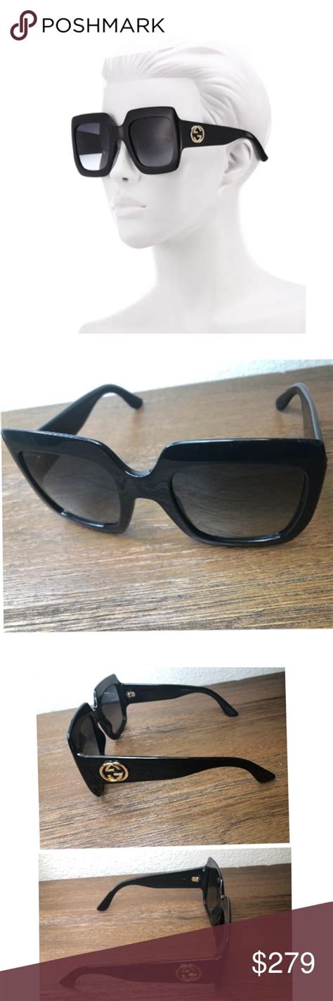 Gucci 54mm Oversized Square Sunglasses Sunglasses Gucci Sunglasses