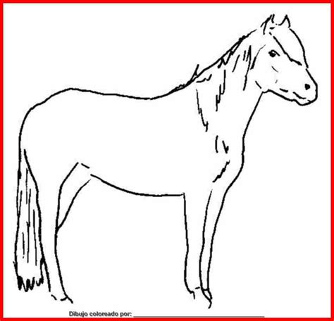 Dibujo De Caballos Para Colorear E Imprimir