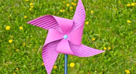 Make Your Own Pencil Pinwheels Craft For Kids Play Cbc Parents