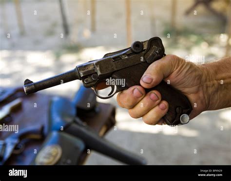 P08 Pistolet Luger Allemand Photo Stock Alamy