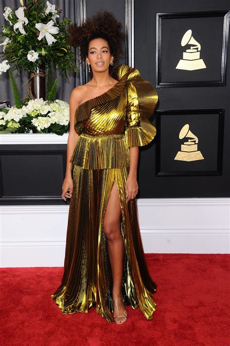 SOLANGE KNOWLES At Th Annual Grammy Awards In Los Angeles HawtCelebs