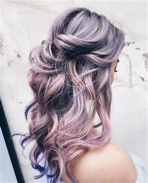 80 Chic Ombre Lavender Hairstyles With Highlights Trend In 2019 Hair