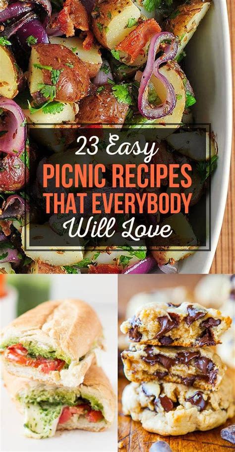 23 Easy Picnic Recipes That Everybody Will Love Picnic Foods Easy