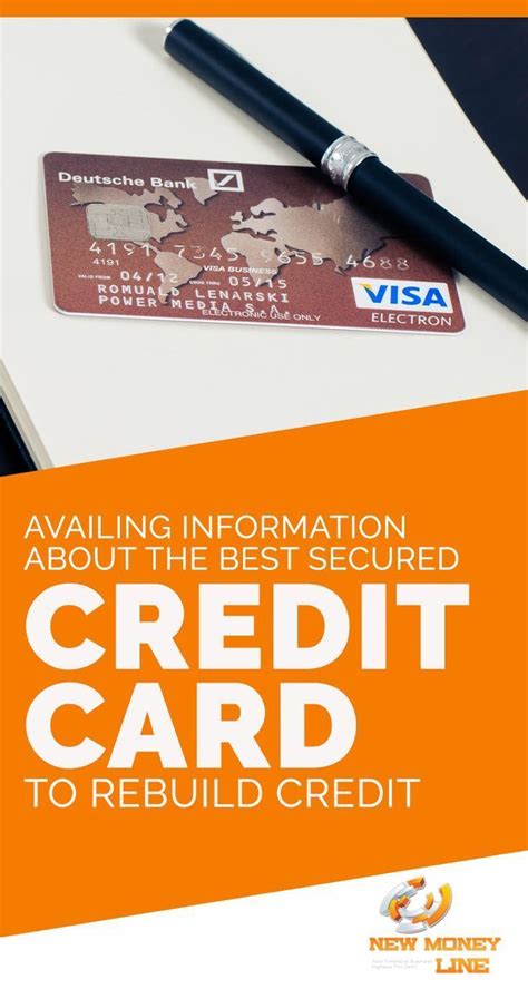 4 best secured credit cards for rebuilding credit. Availing Information About The Best Secured Credit Card To ...