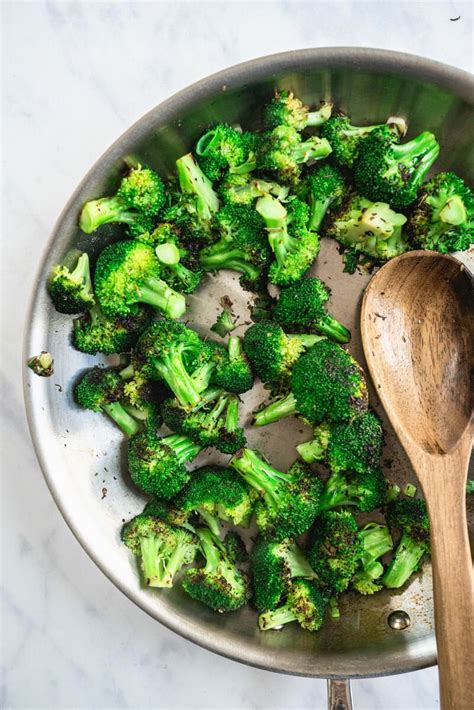 Simple Sauteed Broccoli Recipe Broccoli Sauteed Broccoli Broccoli