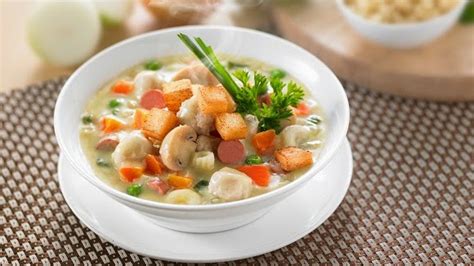 Bagi pasta menjadi dua, simpan setengahnya untuk hari berikutnya. Resep Membuat Sup Jamur Kancing Kembang Kol - DAPUR MASAK ENAK