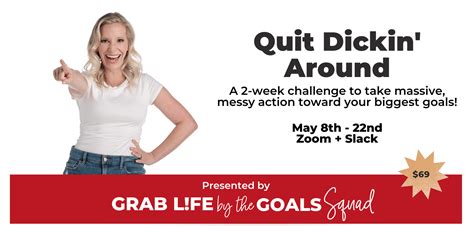 quit dickin around a 2 week challenge about massive action · luma