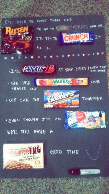 A Super Cute Way To Ask A Guy To A Dance Cheap And Fun Dance