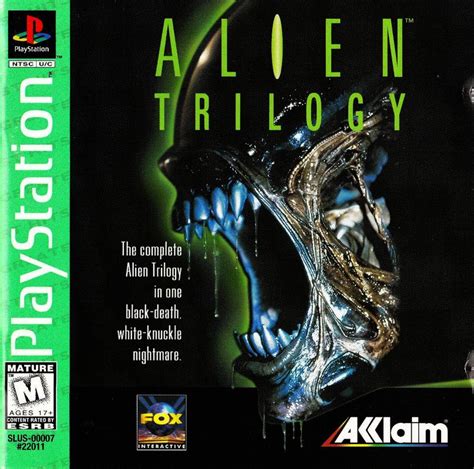 Alien Trilogy 1996 Playstation Box Cover Art Mobygames