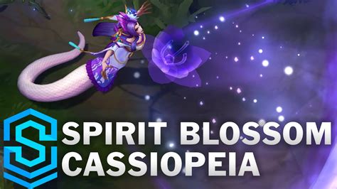 spirit blossom cassiopeia skin spotlight pre release league of legends youtube