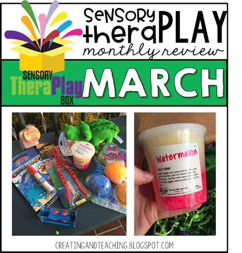 Sensory TheraPlay Box! -- March Review | Sensory, Sensory ...