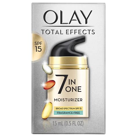 Olay Total Effects Face Moisturizer Spf 15 Fragrance Free Mini Size