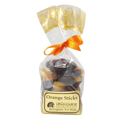 Orange Sticks Dark Chocolate 4oz Bag Chocolate Necessities
