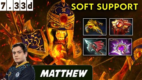 Matthew Clinkz Soft Support Dota 2 Patch 733d Pro Pub Gameplay Youtube