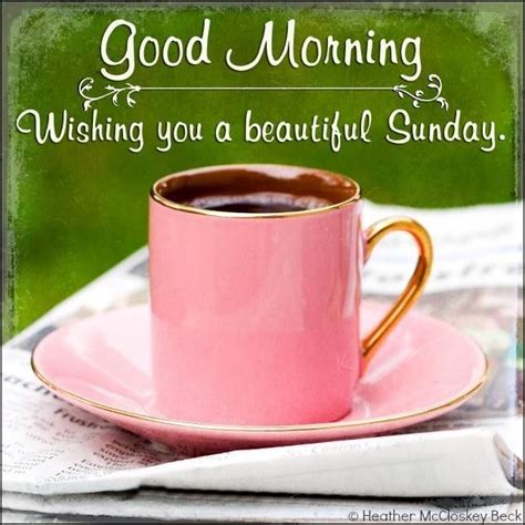 Good Morning Wishing You A Beautiful Sunday Animated Sunday Sunday