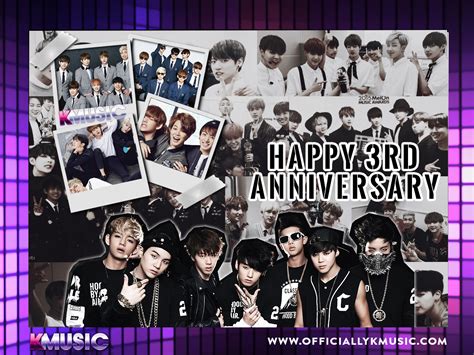 Happy 3rd Anniversary To Bts ⋆ The Latest Kpop News And Music