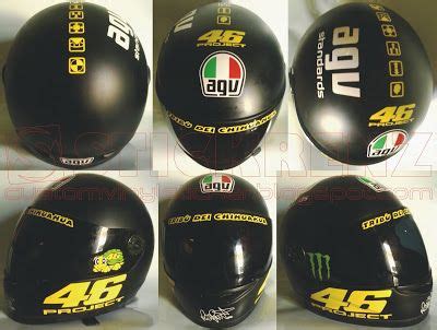 Shop valentino rossi stickers created by independent artists from around the globe. Replica Helmet Sticker (Part 2) (met afbeeldingen)