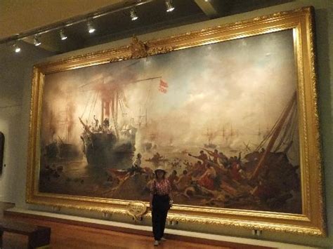 One Very Big Painting Picture Of National History Museum Rio De