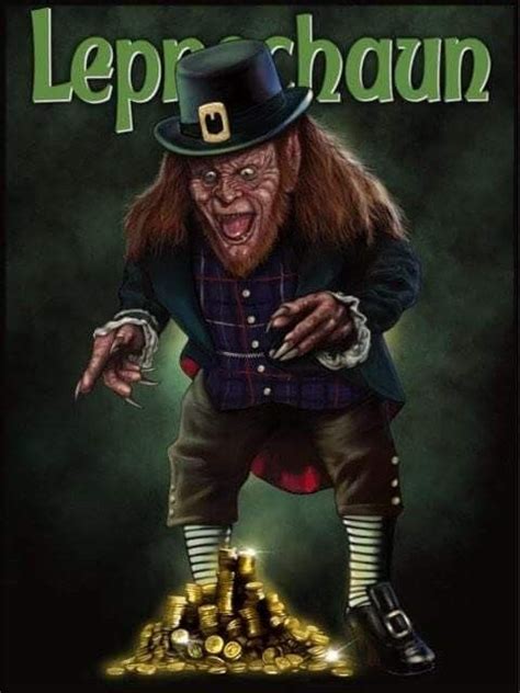 Horror Movie Poster Art Leprechaun 1993 By Peter Panayis Classic