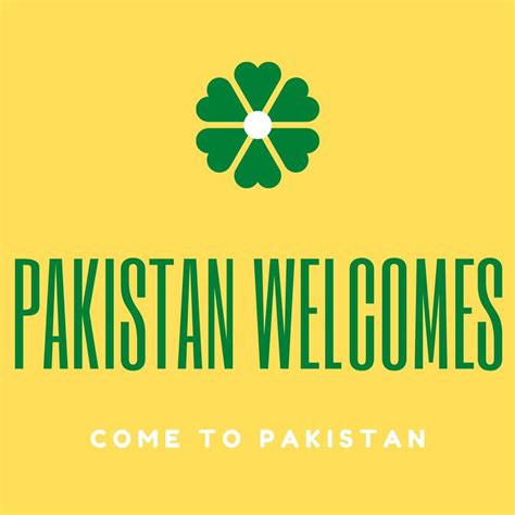 Pakistan Welcomes