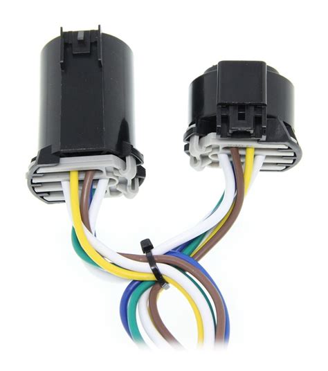 Custom wiring is the ideal solution for installing trailer light wiring on your vehicle. Curt T-Connector Vehicle Wiring Harness for Factory Tow Package - 5-Pole Flat Trailer Connector ...
