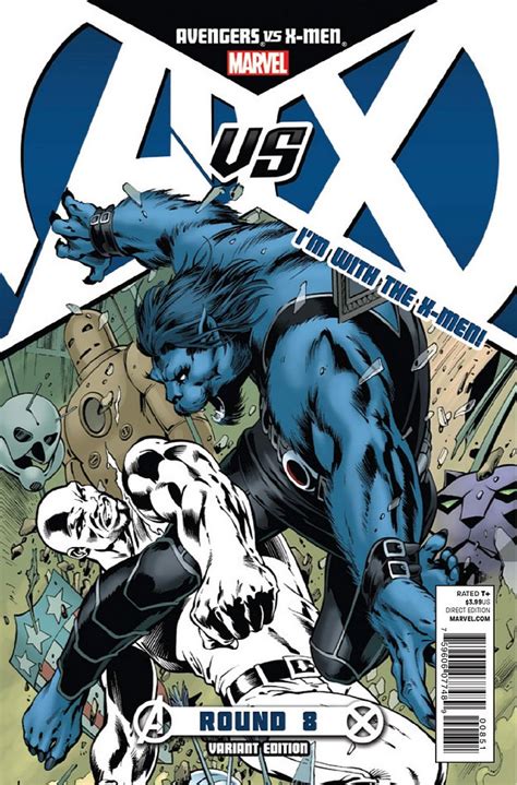 Comic Book Fan And Lover Vengadores Vs X Men 8 De 12 Marvel Comics