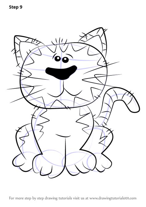 Easy drawing tutorials for beginners, learn how to draw animals, cartoons, people and comics. Learn How to Draw a Cat for Kids (Cats) Step by Step ...