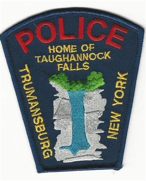 Trumanburg Police State New York Ny Police Police Patches Patches