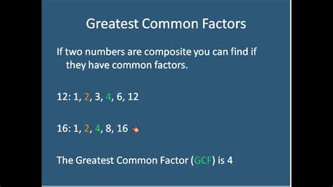 GCF or Relatively Prime (Simplifying Math) - YouTube