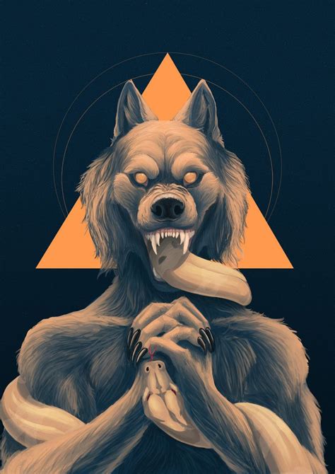 The Priest By Binarychant Phelan Wolf Art Priest Werewolf Occult Myths Religion