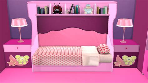 Sims 4 Cc Download Modern Kidsroom Furniture Set