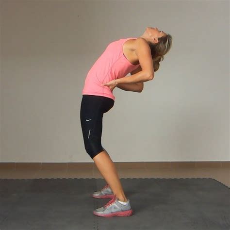 Standing Back Extension Exercise