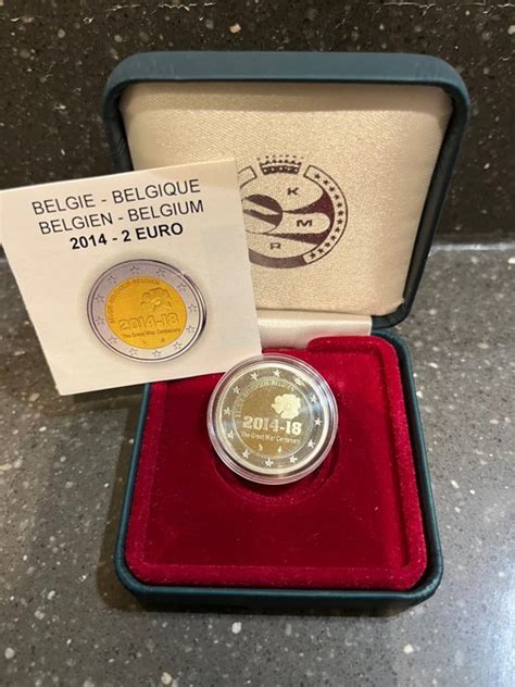 Belgium 2 Euro 2014 The Great War Centenary Proof Catawiki