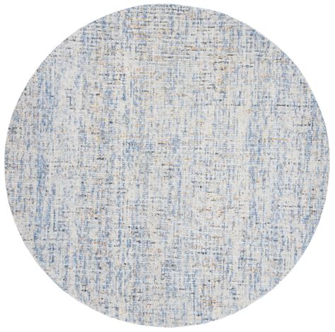 Safavieh Abstract Delia Geometric Striped Wool Area Rug 8 X 8 Round