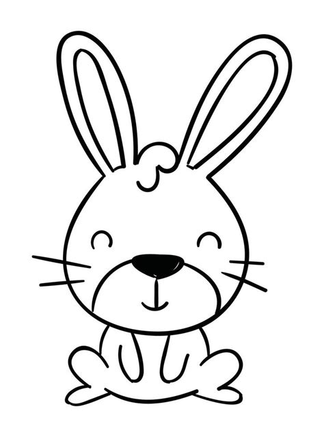Cute Animals Coloring Page 15708272 Vector Art At Vecteezy