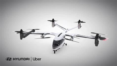 Uber And Hyundai Motor Announce Aerial Ridesharing Partnership Youtube
