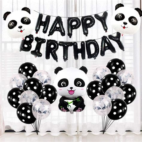 Integrity1 Panda Party Decorations Suppliespanda Balloon Setbirthday