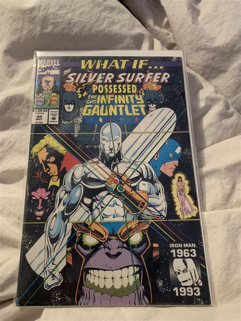 What If Silver Surfer Possessed Infinity Gauntlet Comic For Sale In