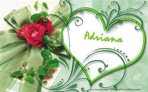 ¡te Amo Adriana Rosas Felicitaciones De Amor Para Adriana