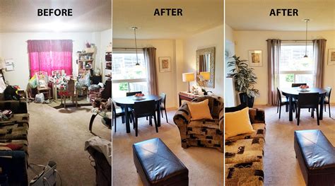 Messy Living Room Before And After Baci Living Room