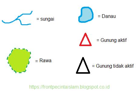 Dataran Rendah Pada Peta Topografi Diberi Warna Asriportal