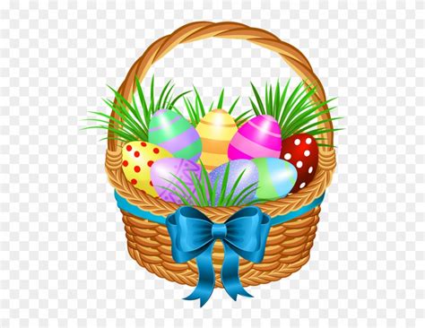 Download Easter Basket Clip Art Png Image سله بيض Transparent Png